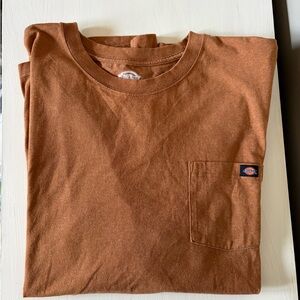 Dickies Short Sleeve Tee in Rust